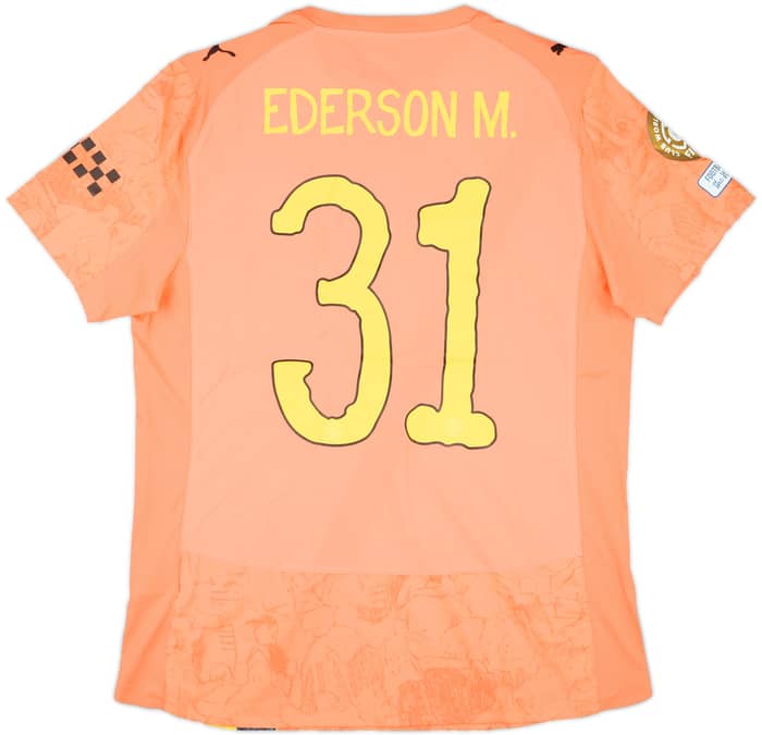2025 Manchester City Match Issue KidSuper CWC GK Shirt Ederson M. #31