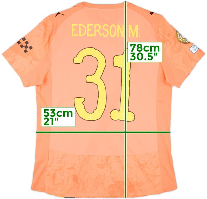 2025 Manchester City Match Issue KidSuper CWC GK Shirt Ederson M. #31