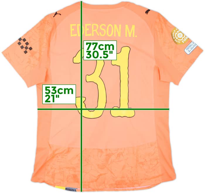 2025 Manchester City Match Issue KidSuper CWC GK Shirt Ederson M. #31