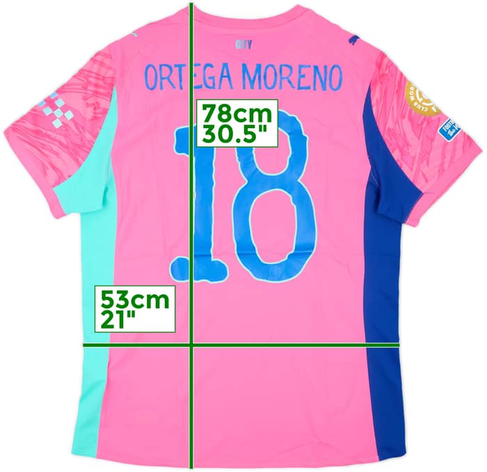 2025 Manchester City Match Issue KidSuper CWC GK Shirt Ortega Moreno #18