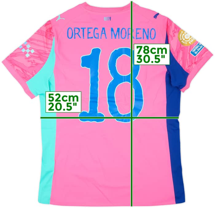 2025 Manchester City Match Issue KidSuper CWC GK Shirt Ortega Moreno #18