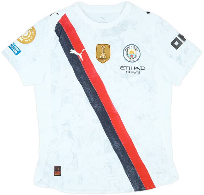 2025 Manchester City Match Issue KidSuper CWC Home Shirt Lewis #82