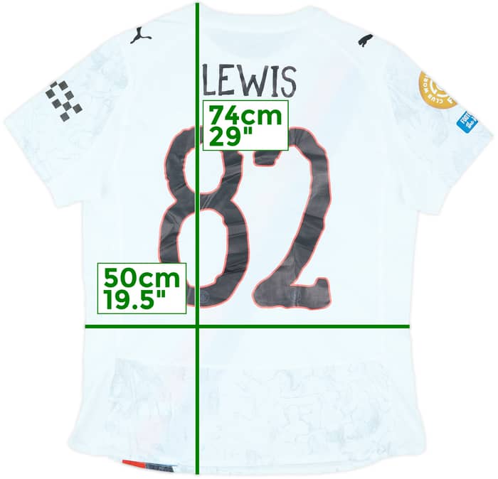 2025 Manchester City Match Issue KidSuper CWC Home Shirt Lewis #82