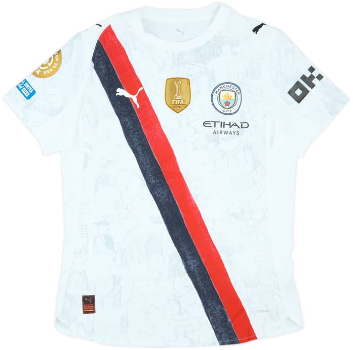 2025 Manchester City Match Issue KidSuper CWC Home Shirt Savinho #26