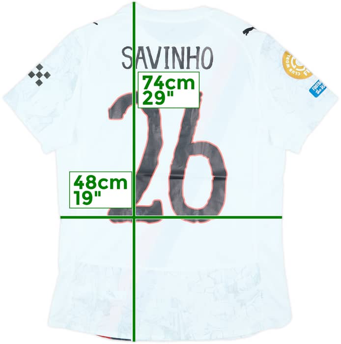 2025 Manchester City Match Issue KidSuper CWC Home Shirt Savinho #26