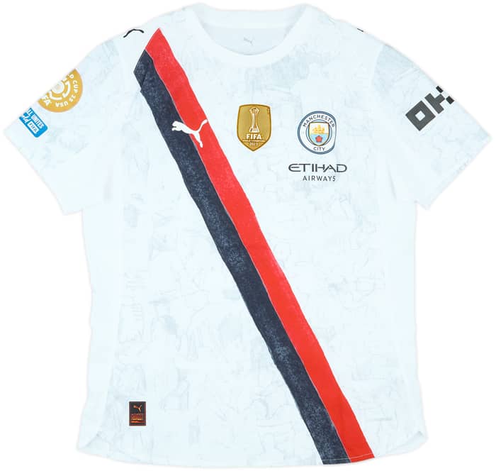 2025 Manchester City Match Issue KidSuper CWC Home Shirt Rodrigo #16