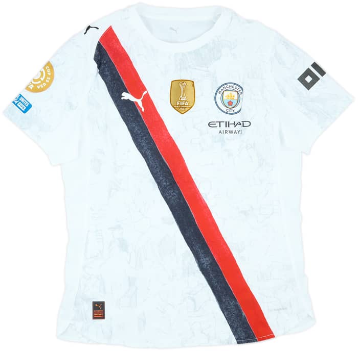 2025 Manchester City Match Issue KidSuper CWC Home Shirt Khusanov #45