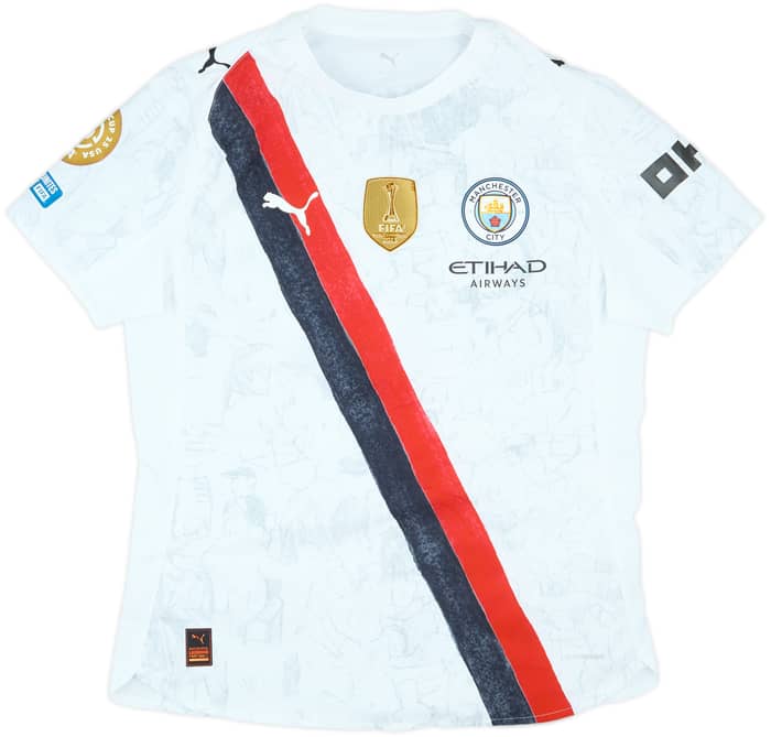 2025 Manchester City Match Issue KidSuper CWC Home Shirt Nico #14