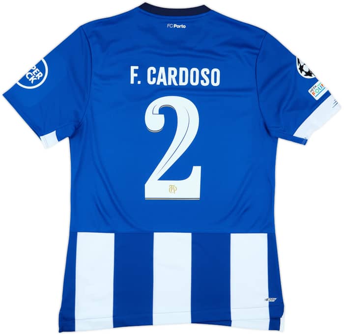 2023-24 Porto Match Issue Champions League Home Shirt F.Cardoso #2