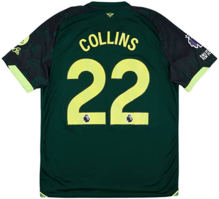 2024-25 Brentford Match Issue Third Shirt Collins #22