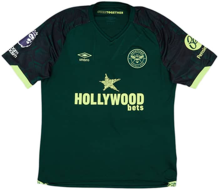 2024-25 Brentford Match Issue Third Shirt Collins #22