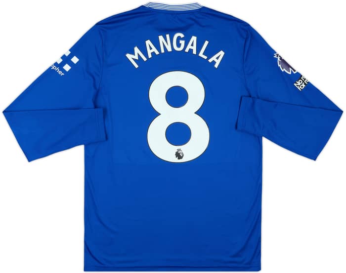 2024-25 Everton Match Issue Home L/S Shirt Mangala #8