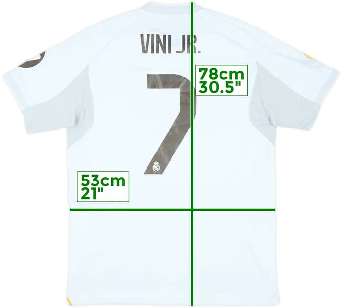 2025 Real Madrid CWC Home Shirt Vini Jr. #7 - 8/10 - (L)