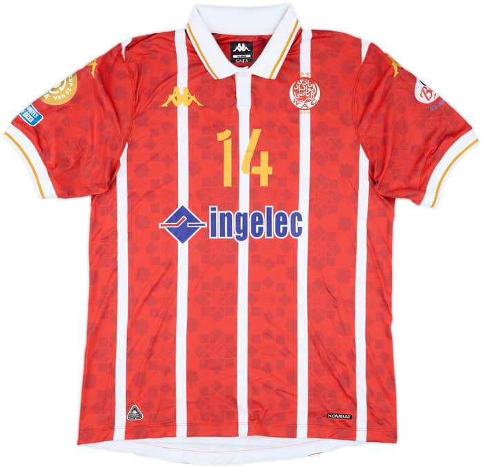 2025 Wydad Athletic Match Issue CWC Home Shirt Boutouil #14