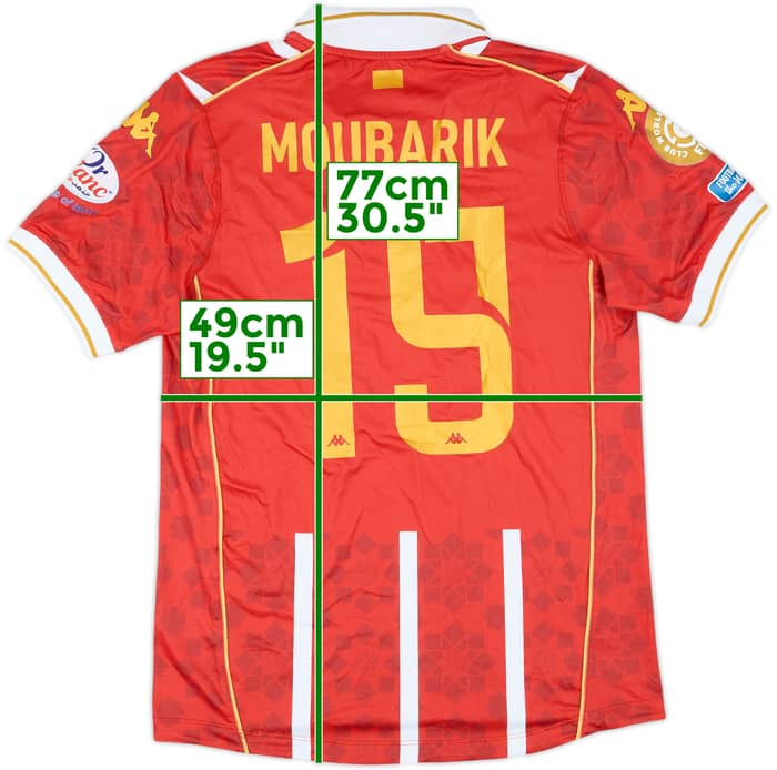 2025 Wydad Athletic Match Issue CWC Home Shirt Moubarik #19