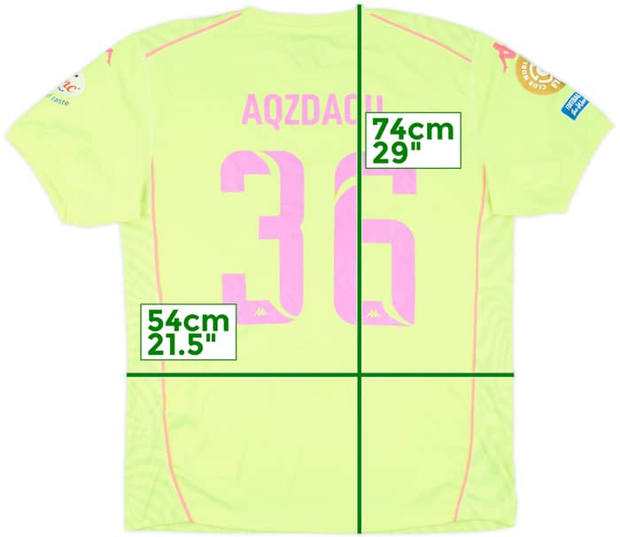2025 Wydad Athletic Match Issue CWC GK Shirt Aqzdaou #36