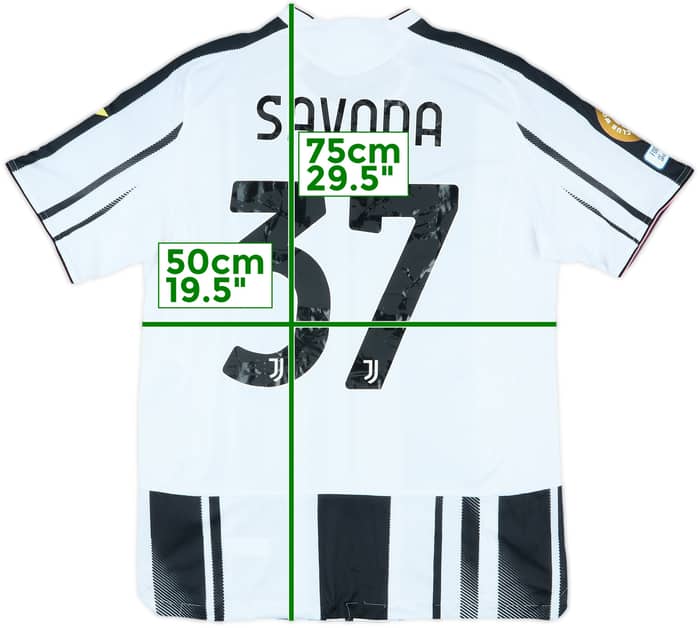 2025 Juventus Match Issue CWC Home Shirt Savona #37