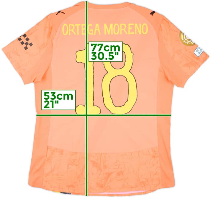 2025 Manchester City Match Issue KidSuper CWC GK Shirt Ortega Moreno #18