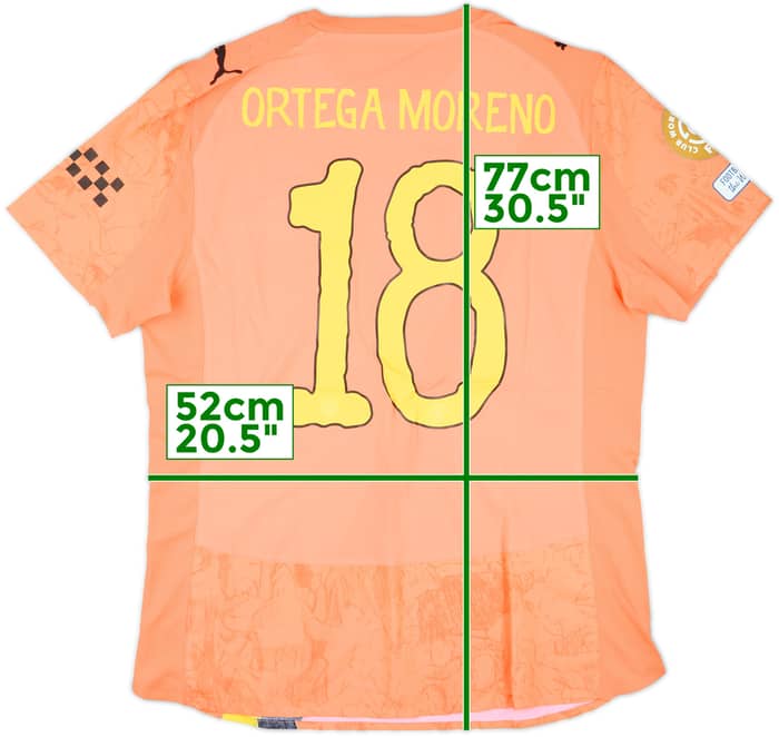 2025 Manchester City Match Issue KidSuper CWC GK Shirt Ortega Moreno #18