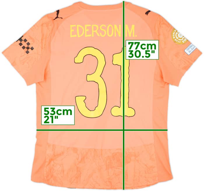 2025 Manchester City Match Issue KidSuper CWC GK Shirt Ederson M. #31
