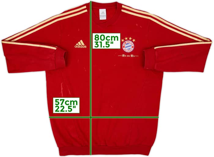 2011-12 Bayern Munich adidas Sweat Top - 4/10 - (L)