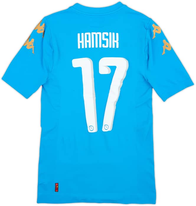2016-17 Napoli Home Shirt Hamsik #17 - 6/10 - (L.Boys)