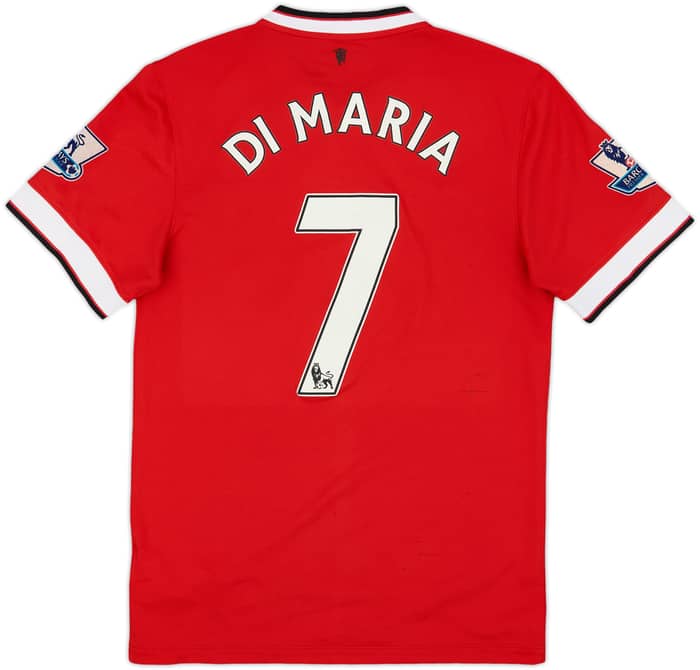 2014-15 Manchester United Home Shirt Di Maria #7 - 4/10 - (S)