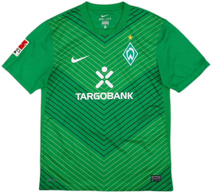 2011-12 Werder Bremen Home Shirt Pizarro #24 - 6/10 - (M)