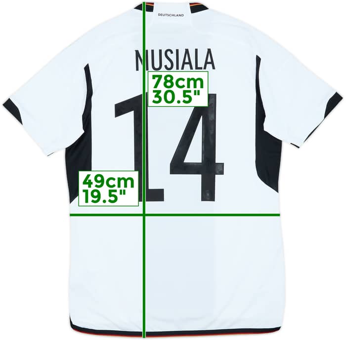 2022-23 Germany Home Shirt Musiala #14 - 10/10 - (M)
