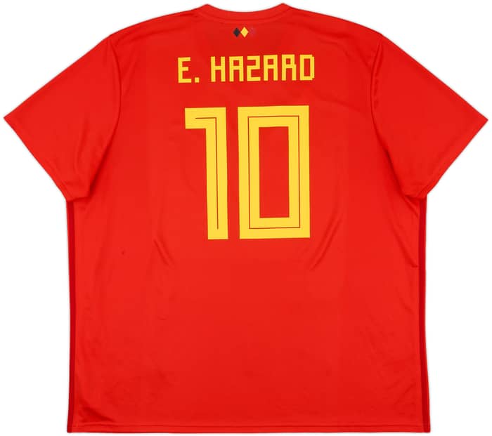 2018-19 Belgium Home Shirt Hazard #10 - 9/10 - (3XL)