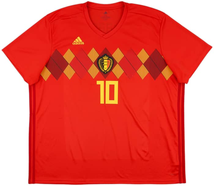 2018-19 Belgium Home Shirt Hazard #10 - 9/10 - (3XL)