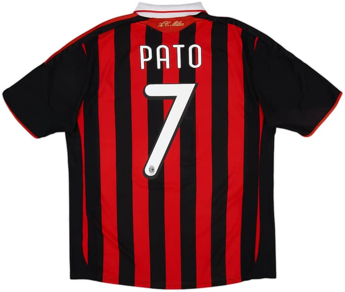 2009-10 AC Milan Home Shirt Pato #7 - 6/10 - (L)