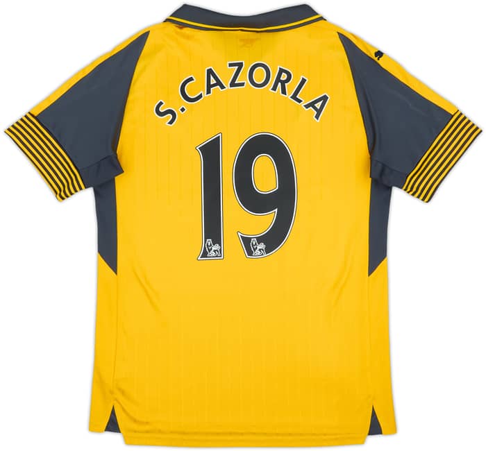 2016-17 Arsenal Away Shirt S.Cazorla #19 - 5/10 - (L)