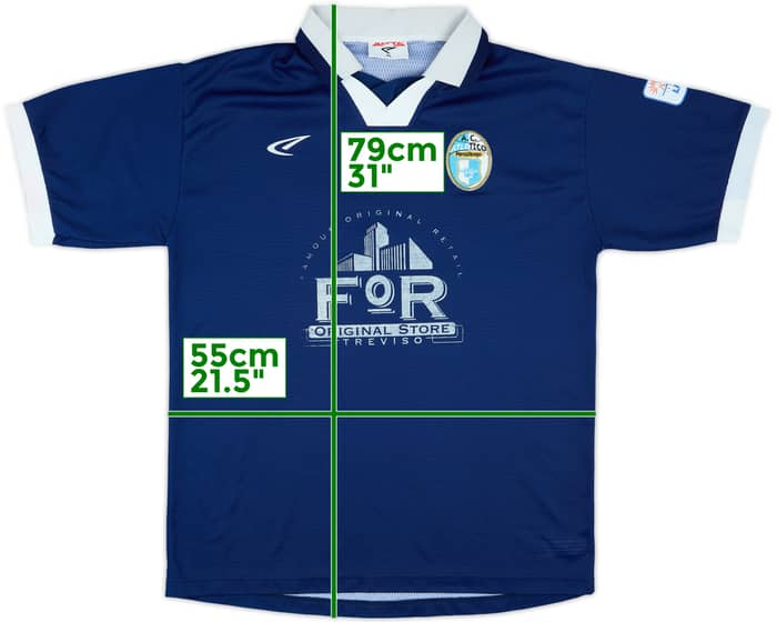 1990s Atletico Porcellengo Home Shirt #9 - 7/10 - (XL)