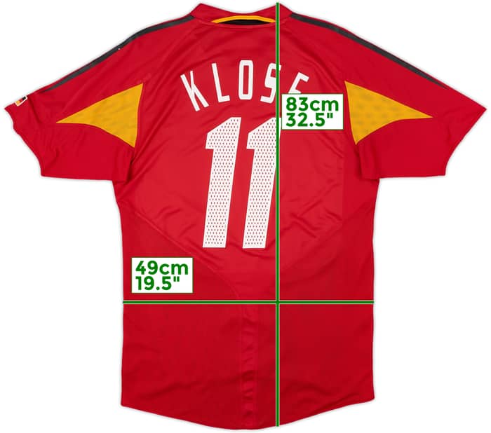 2004-06 Germany Third Shirt Klose #11 - 6/10 - (M)