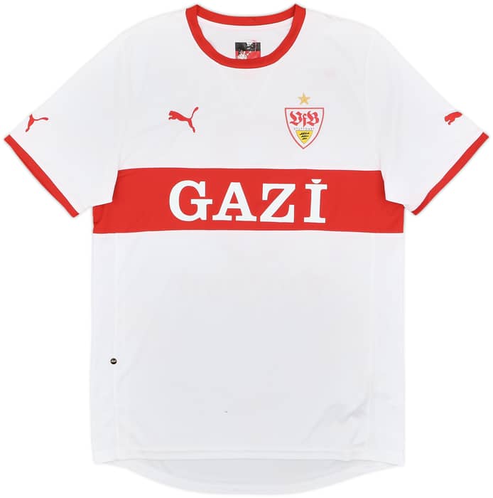 2011-12 Stuttgart Home Shirt Schwegat #8 - 7/10 - (L)