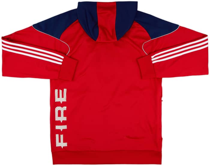 2009-10 Chicago Fire adidas Hooded Track Jacket - 8/10 - (XXL)