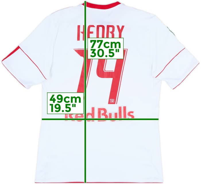 2010 New York Red Bulls Home Shirt Henry #14 - 6/10 - (L)