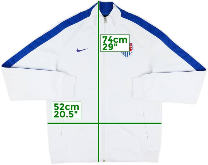 2014-15 USA Nike Track Jacket - 7/10 - (M)