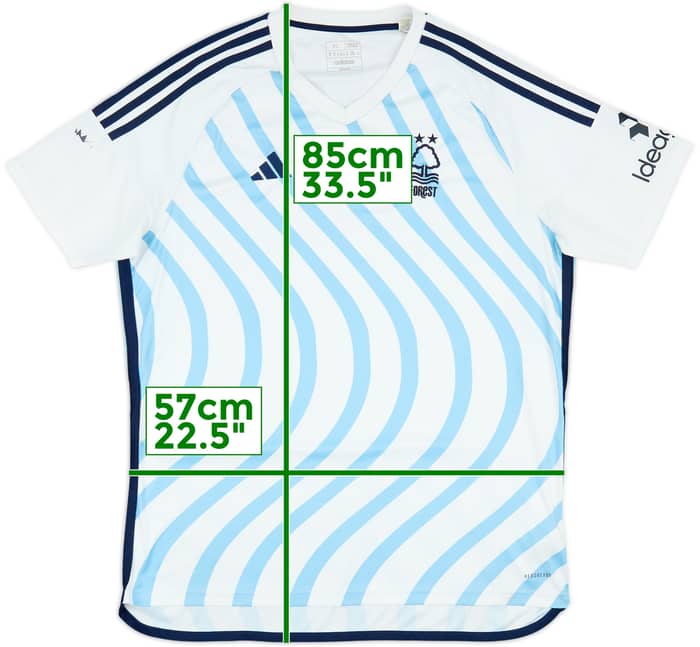 2023-24 Nottingham Forest Away Shirt - 4/10 - (XL)