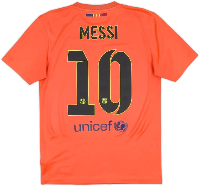 2014-15 Barcelona Basic Away Shirt Messi #10 - 8/10 - (S)