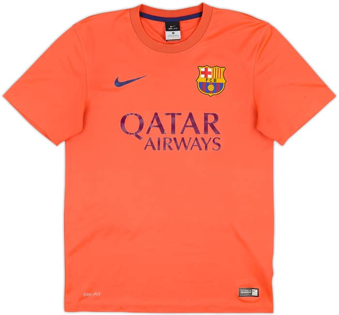 2014-15 Barcelona Basic Away Shirt Messi #10 - 8/10 - (S)