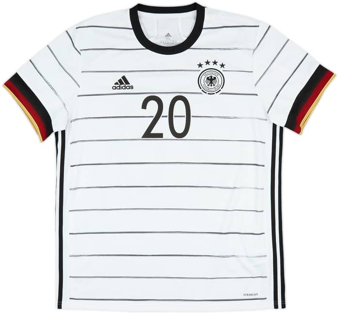 2020-21 Germany Home Shirt Gnabry #20 - 8/10 - (XL)