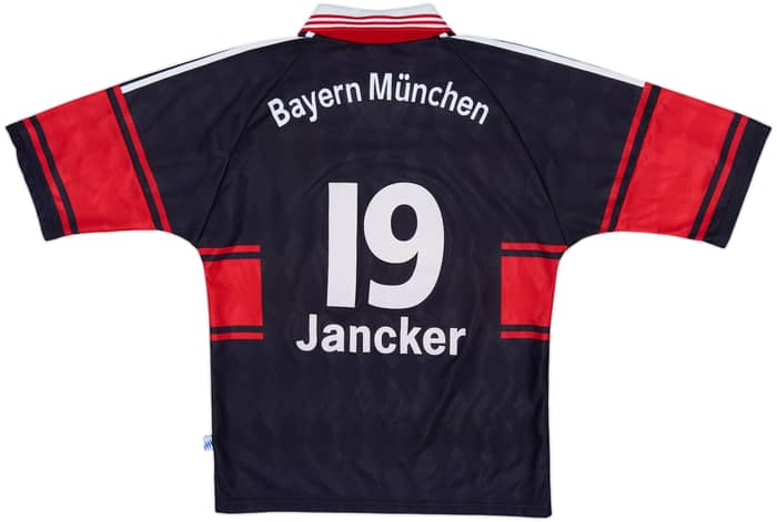 1997-99 Bayern Munich Home Shirt Jancker #19 - 9/10 - (S)