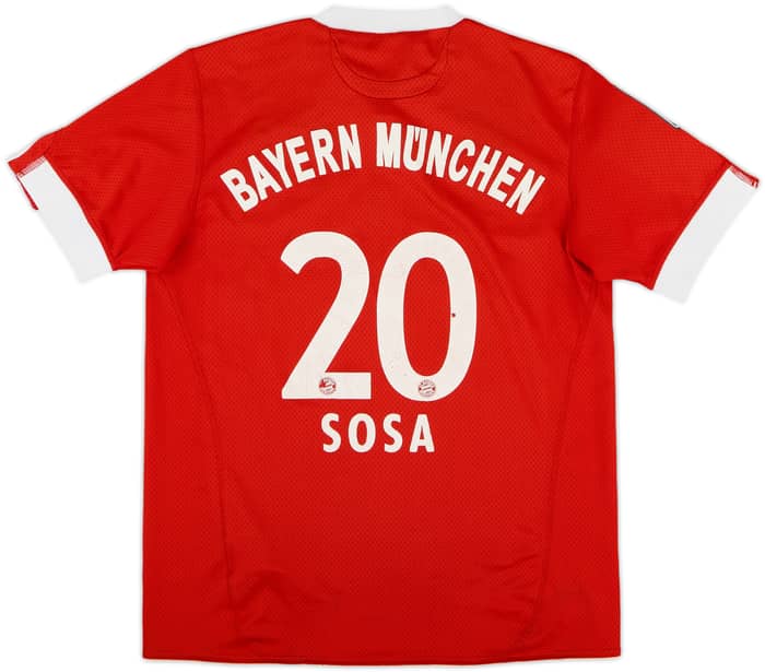 2009-10 Bayern Munich Home Shirt Sosa #20 - 5/10 - (XL.Boys)