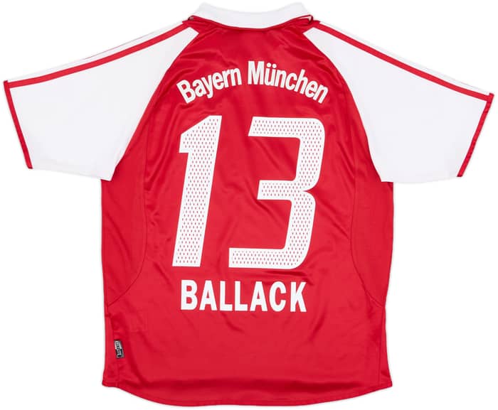 2003-04 Bayern Munich Home Shirt Ballack #13 - 8/10 - (XL.Boys)