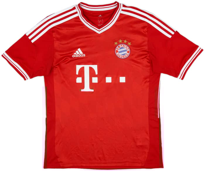 2013-14 Bayern Munich Home Shirt Ribery #7 - 8/10 - (XL.Boys)