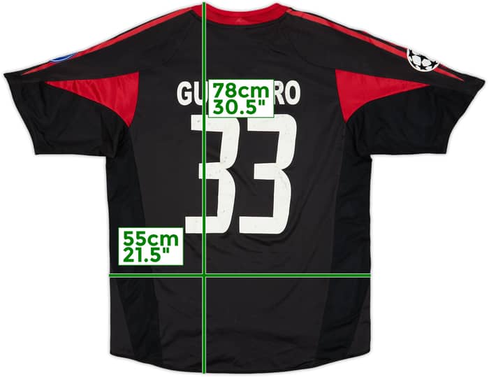 2004-05 Bayern Munich Third Shirt Guerrero #33 - 6/10 - (M)