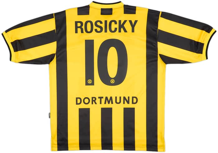 2000-02 Borussia Dortmund Home Shirt Rosicky #10 - 7/10 - (L)
