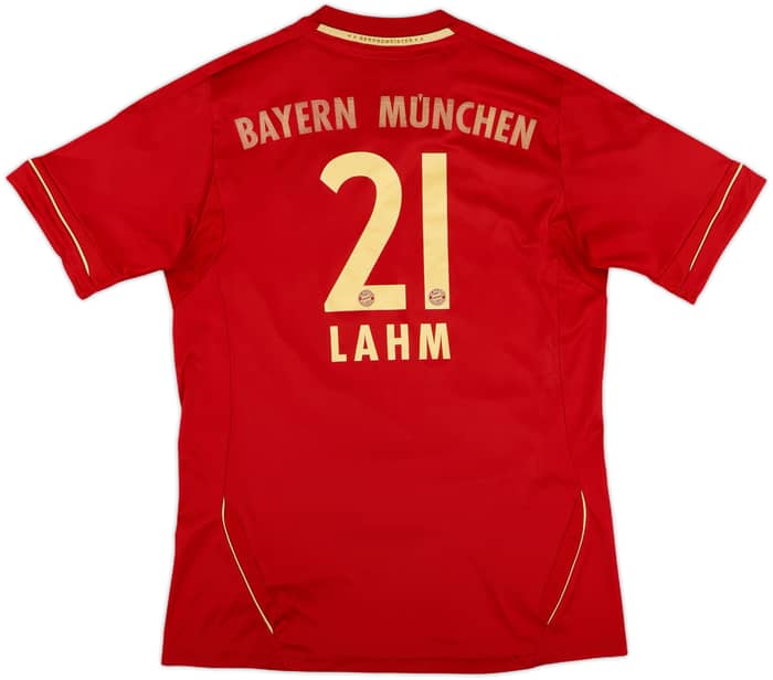 2011-13 Bayern Munich Home Shirt Lahm #21 - 6/10 - (XL.Boys)